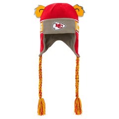 Kansas City Chiefs  Youth Wordmark Ears Trooper Knit Hat
