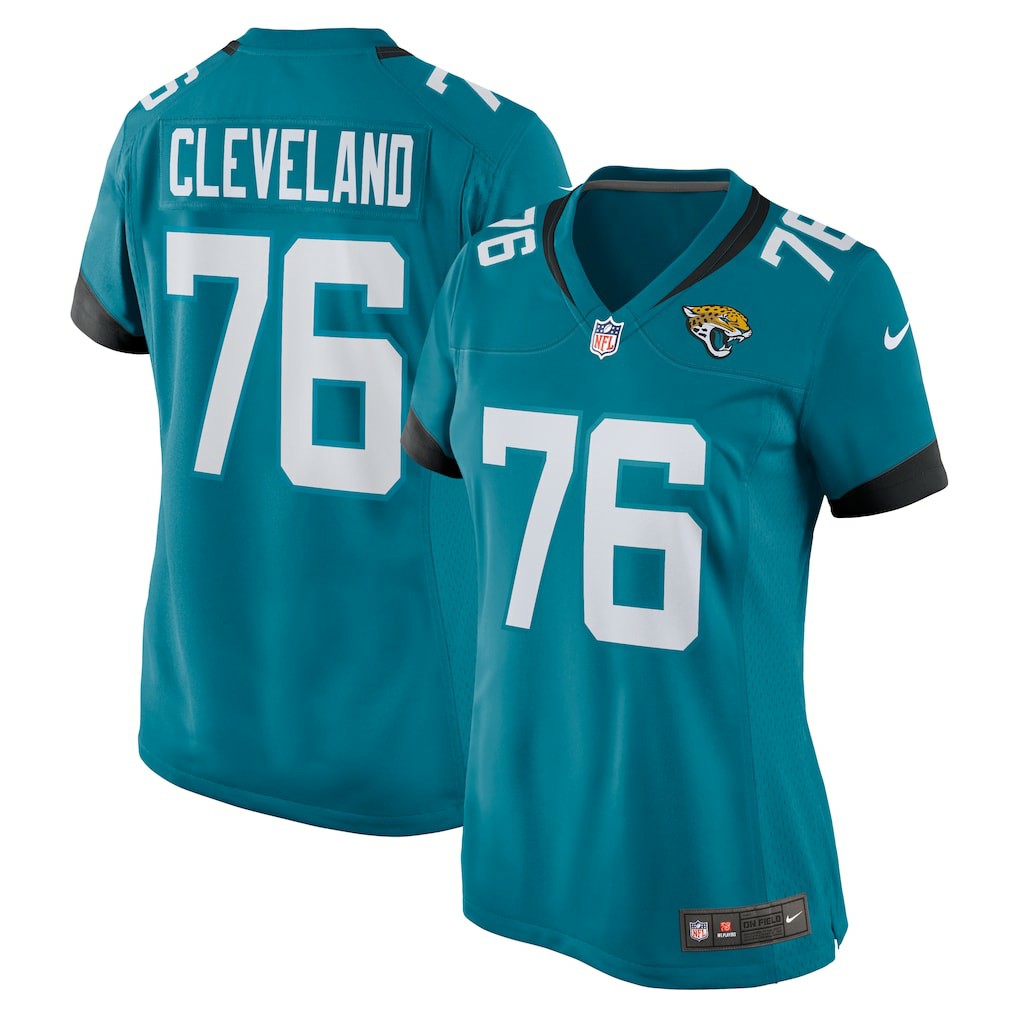 Jacksonville Jaguars Nike Ezra Cleveland  Women's Game Jersey