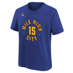 Nikola Jokic Denver Nuggets Jordan Brand Youth Statement Edition Name & Number T-Shirt sale Discount
