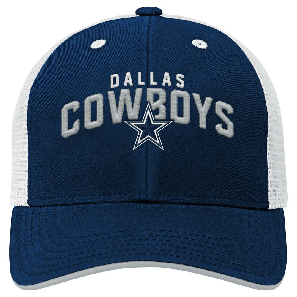 Dallas Cowboys  Youth Core Lockup Trucker Adjustable Hat