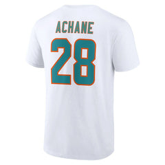 Miami Dolphins  De’Von Achane  Icon Player Name & Number T-Shirt