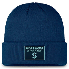 Seattle Kraken Fanatics Authentic Pro Cuffed Knit Hat Sale