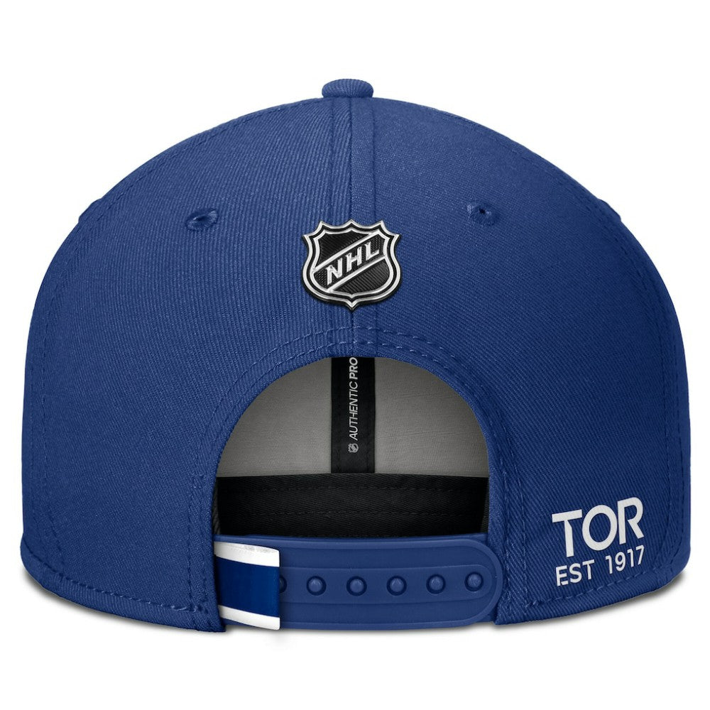 Toronto Maple Leafs Fanatics Authentic Pro Prime Snapback Hat On Sale