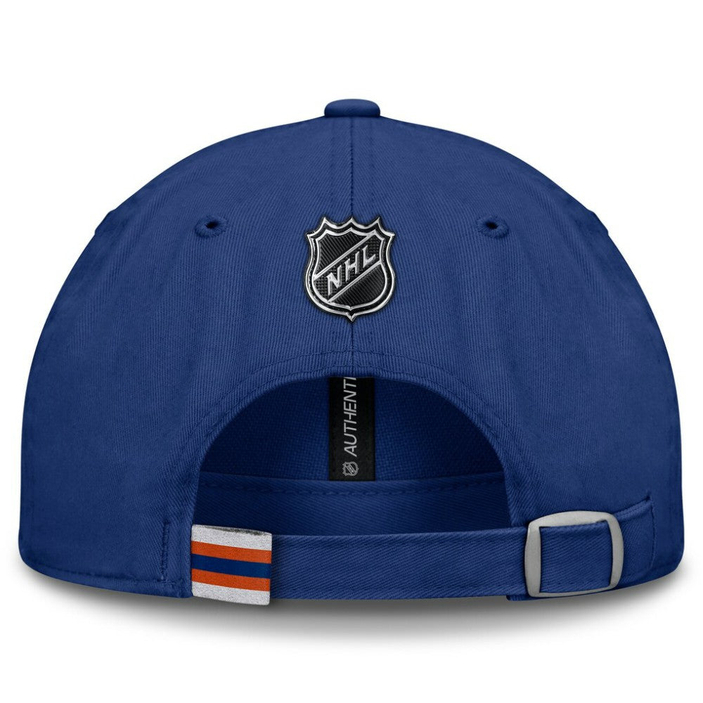 Edmonton Oilers Fanatics Authentic Pro Prime Adjustable Hat Sale