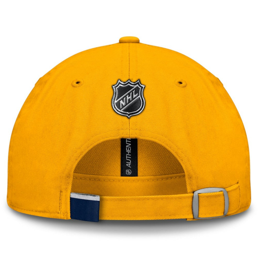 Nashville Predators Fanatics Authentic Pro Prime Adjustable Hat For Sale