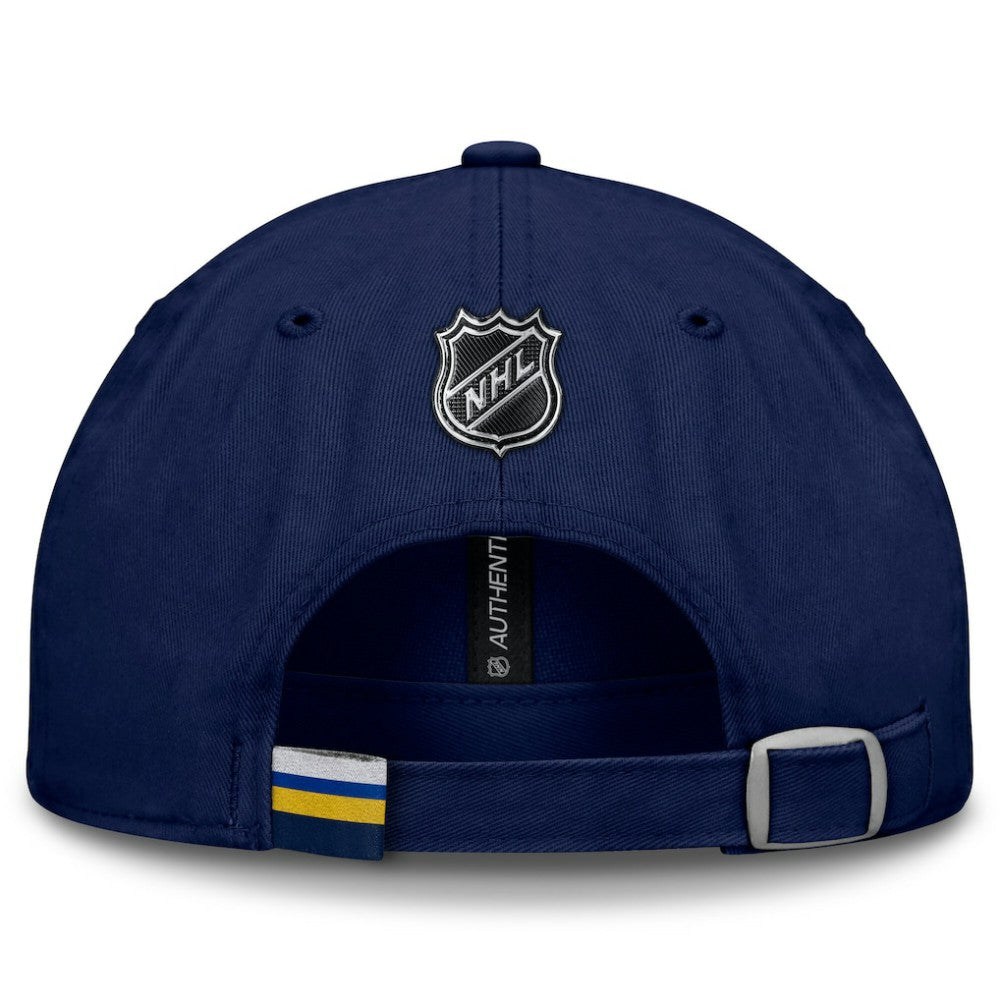 St. Louis Blues Fanatics Authentic Pro Prime Adjustable Hat Outlet