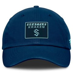 Seattle Kraken Fanatics Authentic Pro Prime Adjustable Hat For Sale