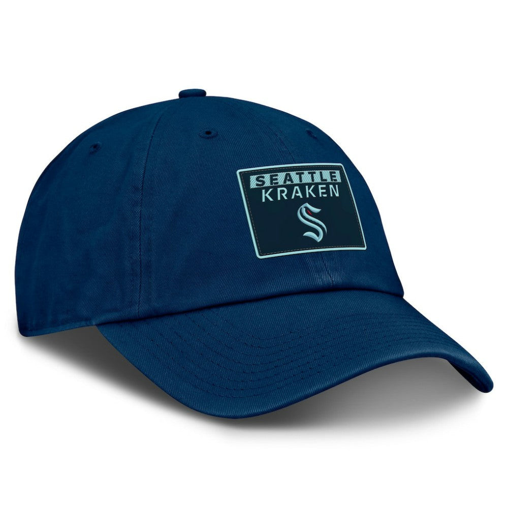 Seattle Kraken Fanatics Authentic Pro Prime Adjustable Hat For Sale