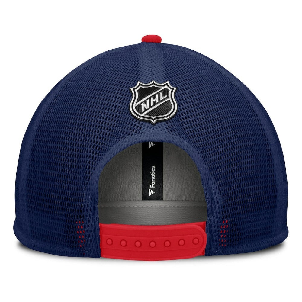 New York Rangers Fanatics Authentic Pro Hometown Rink Foam Trucker Snapback Hat Discount