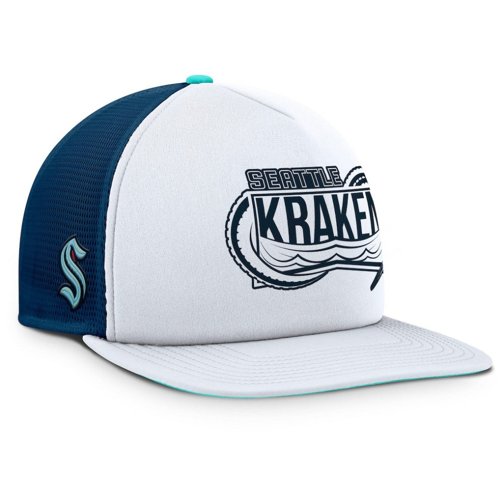 Seattle Kraken Fanatics Authentic Pro Hometown Rink Foam Trucker Snapback Hat Discount