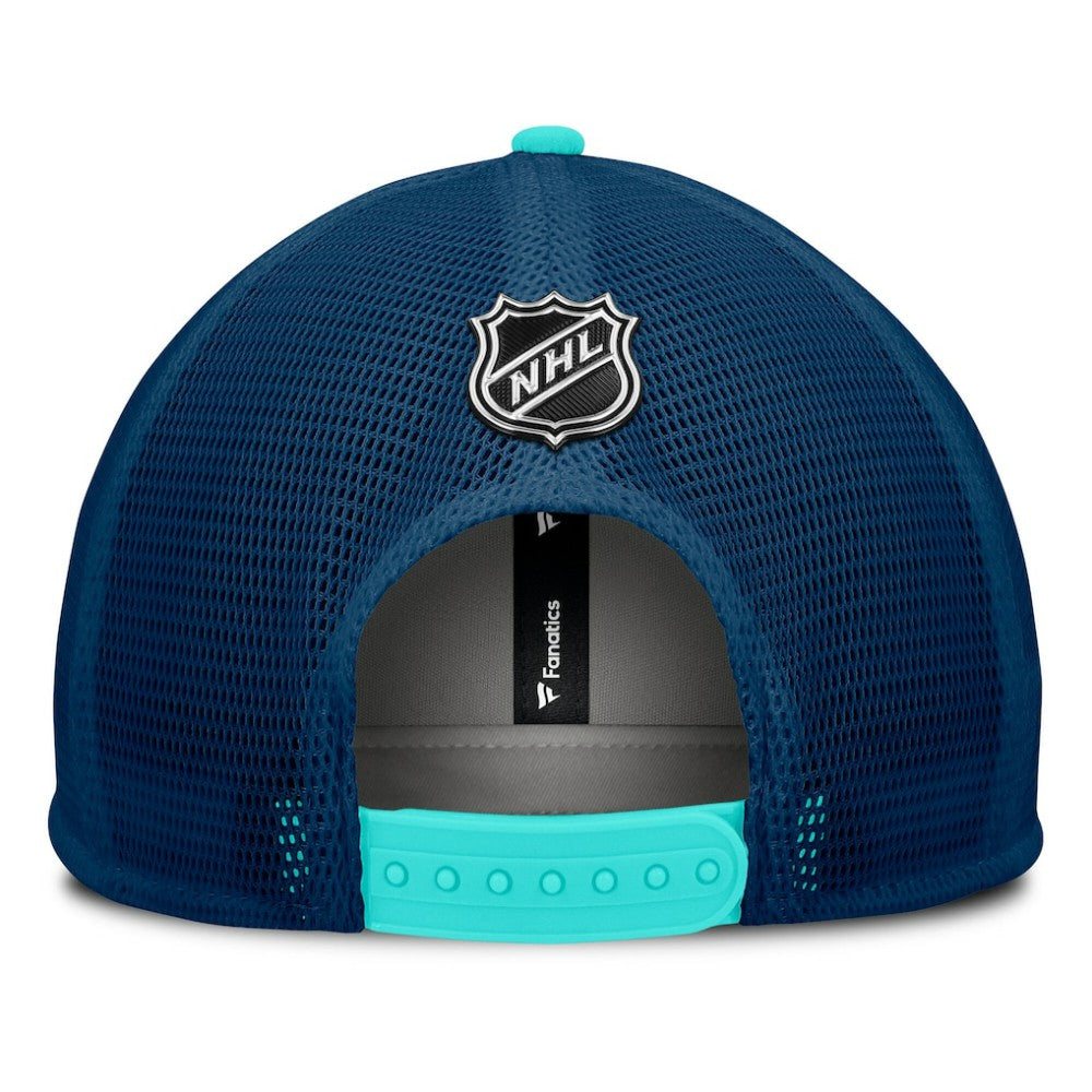 Seattle Kraken Fanatics Authentic Pro Hometown Rink Foam Trucker Snapback Hat Discount