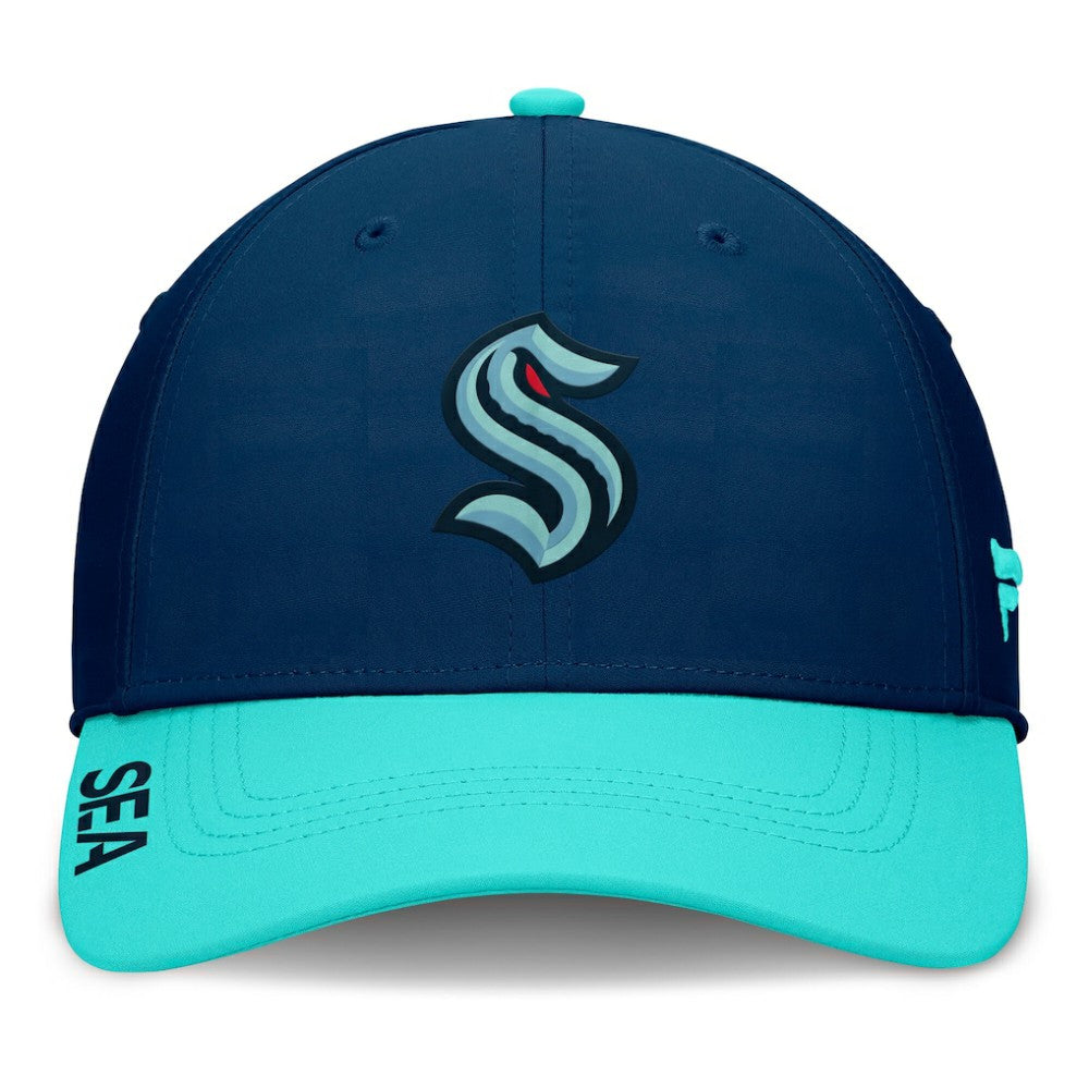 Seattle Kraken Fanatics Authentic Pro Rink Flex Hat Discount