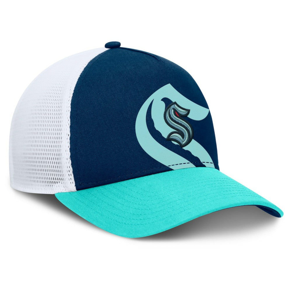 Seattle Kraken Fanatics Authentic Pro A-Frame Rink Adjustable Hat Online
