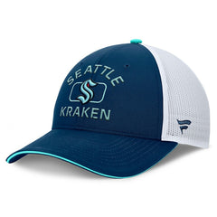Seattle Kraken Fanatics Authentic Pro Rink Trucker Hat Sale