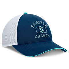 Seattle Kraken Fanatics Authentic Pro Rink Trucker Hat Sale