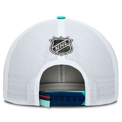 Seattle Kraken Fanatics Authentic Pro Rink Trucker Hat Sale