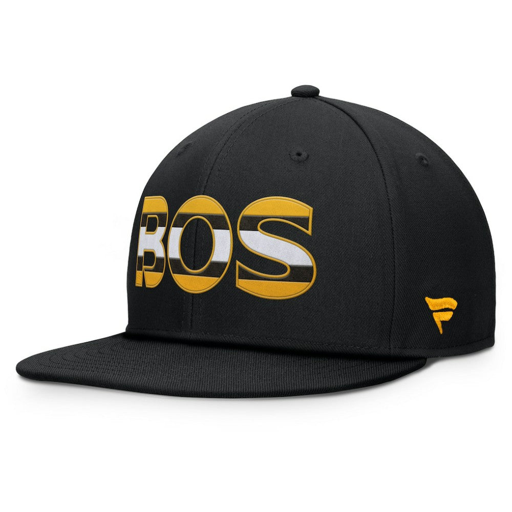 Boston Bruins Fanatics Authentic Pro Rink Snapback Hat For Sale