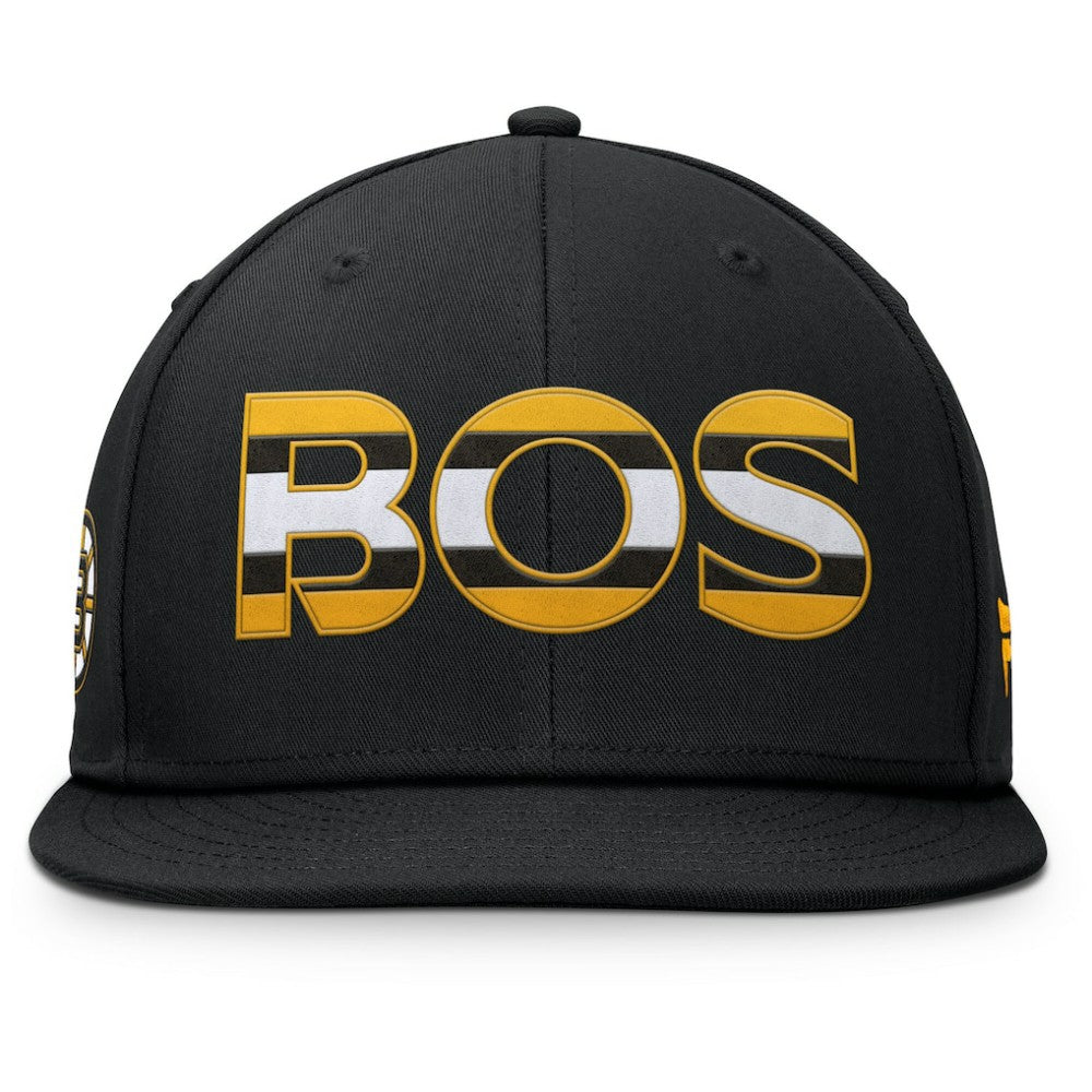 Boston Bruins Fanatics Authentic Pro Rink Snapback Hat For Sale