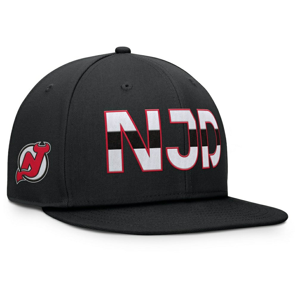 New Jersey Devils Fanatics Authentic Pro Rink Snapback Hat Discount