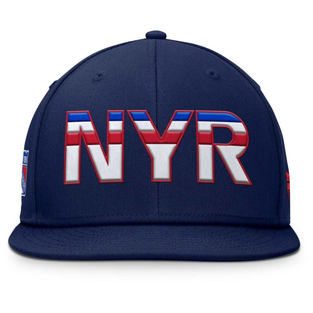 New York Rangers Fanatics Authentic Pro Rink Snapback Hat For Sale
