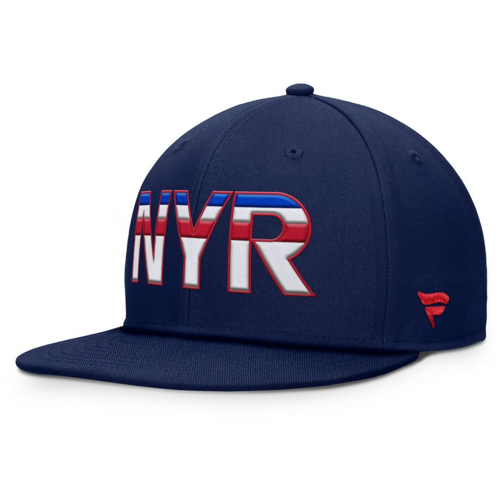 New York Rangers Fanatics Authentic Pro Rink Snapback Hat For Sale