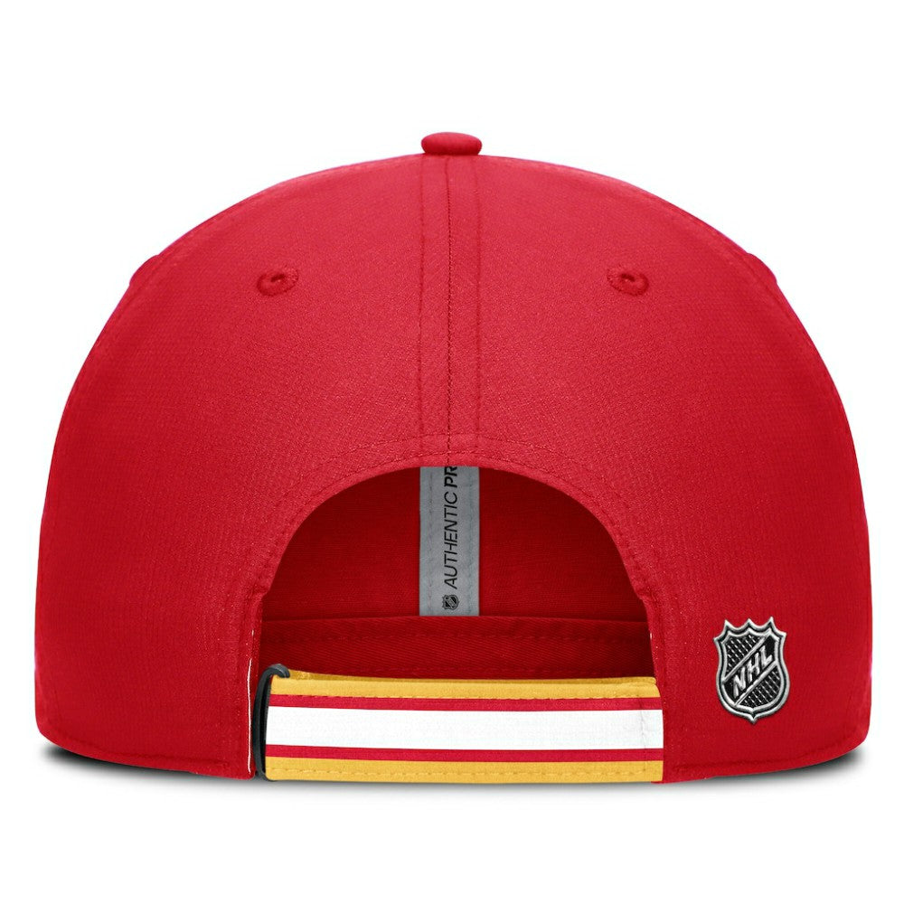 Calgary Flames Fanatics Authentic Pro Ripstop Adjustable Hat Outlet