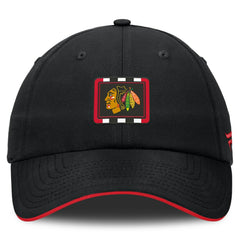 Chicago Blackhawks Fanatics Authentic Pro Ripstop Adjustable Hat For Sale
