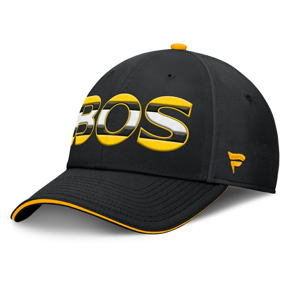 Boston Bruins Fanatics Authentic Pro Rink Team Code Flex Hat Online