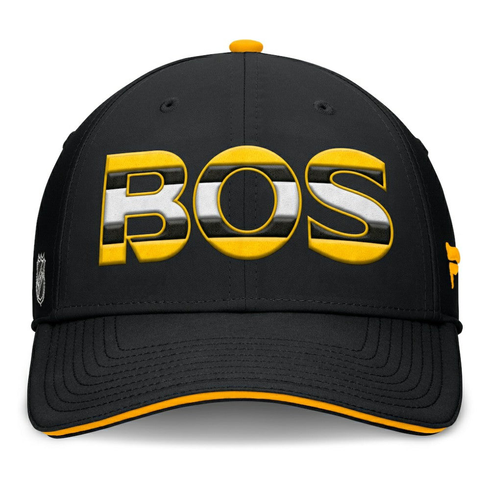 Boston Bruins Fanatics Authentic Pro Rink Team Code Flex Hat Online