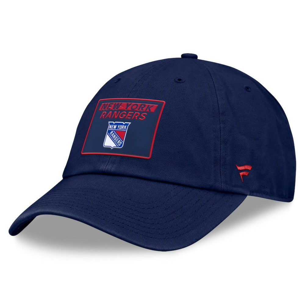 New York Rangers Fanatics Women's Authentic Pro Rink Adjustable Hat For Sale