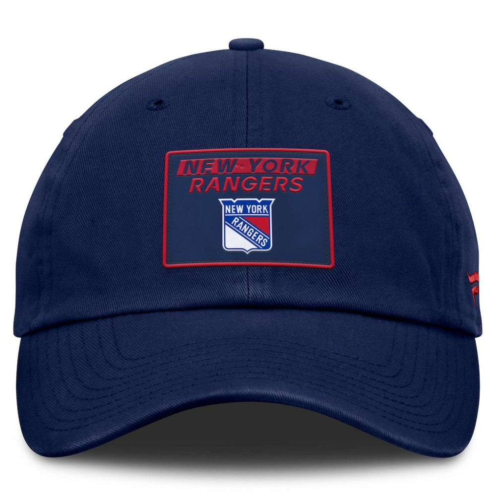 New York Rangers Fanatics Women's Authentic Pro Rink Adjustable Hat For Sale