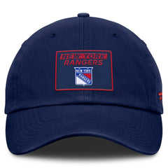 New York Rangers Fanatics Women's Authentic Pro Rink Adjustable Hat For Sale