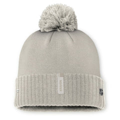 Seattle Kraken Fanatics Women's Authentic Pro Road Cuffed Knit Hat with Pom Sale