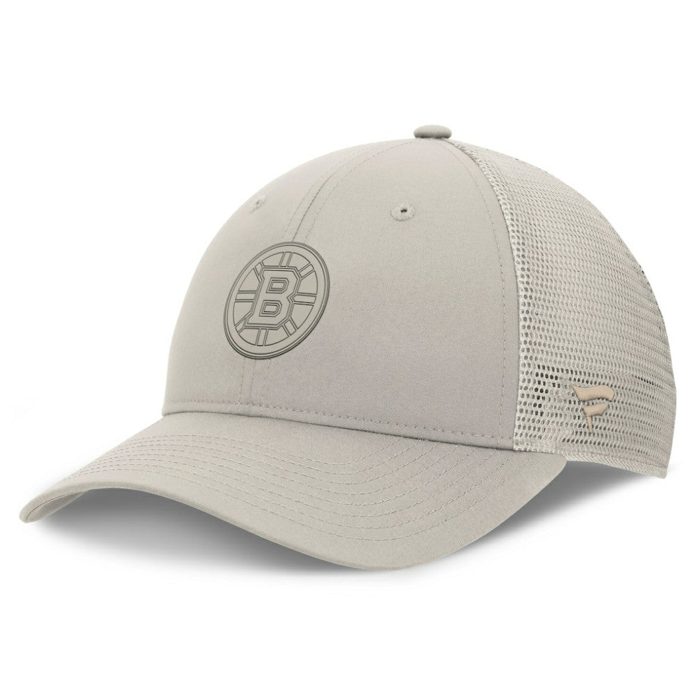 Boston Bruins Fanatics Women's Authentic Pro Road Trucker Adjustable Hat Sale