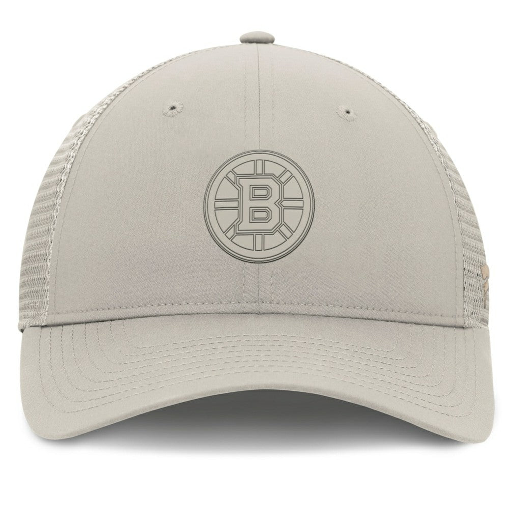 Boston Bruins Fanatics Women's Authentic Pro Road Trucker Adjustable Hat Sale