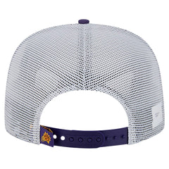 Phoenix Suns Puff Print Team Code A-Frame 9FIFTY Trucker Snapback Hat Online