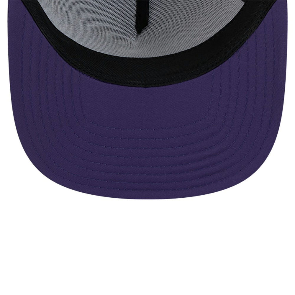 Phoenix Suns Puff Print Team Code A-Frame 9FIFTY Trucker Snapback Hat Online