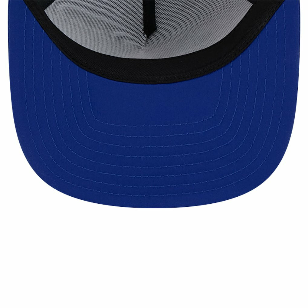 Golden State Warriors Puff Print Team Code A-Frame 9FIFTY Trucker Snapback Hat sale Outlet