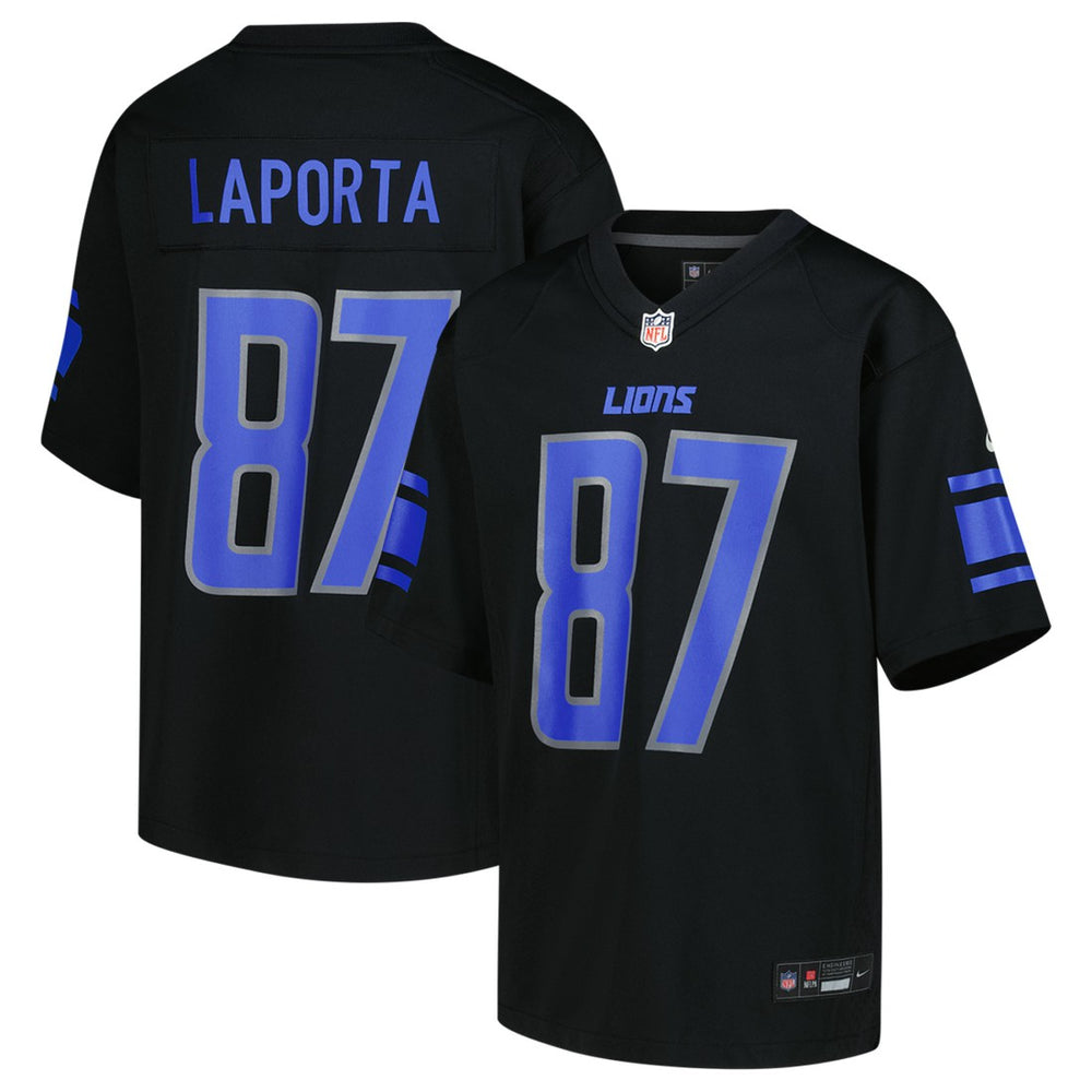 Detroit Lions Nike Sam LaPorta  Youth Game Jersey