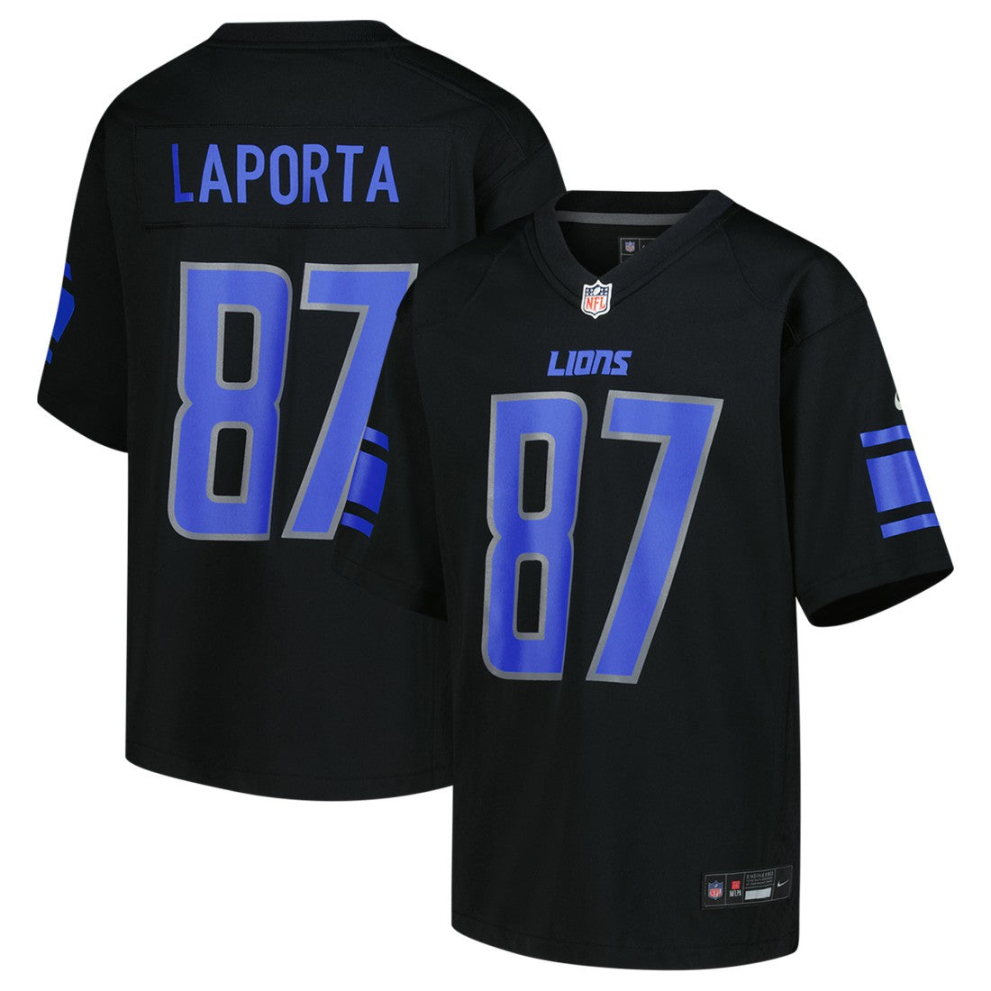 Detroit Lions Nike Sam LaPorta  Youth Game Jersey