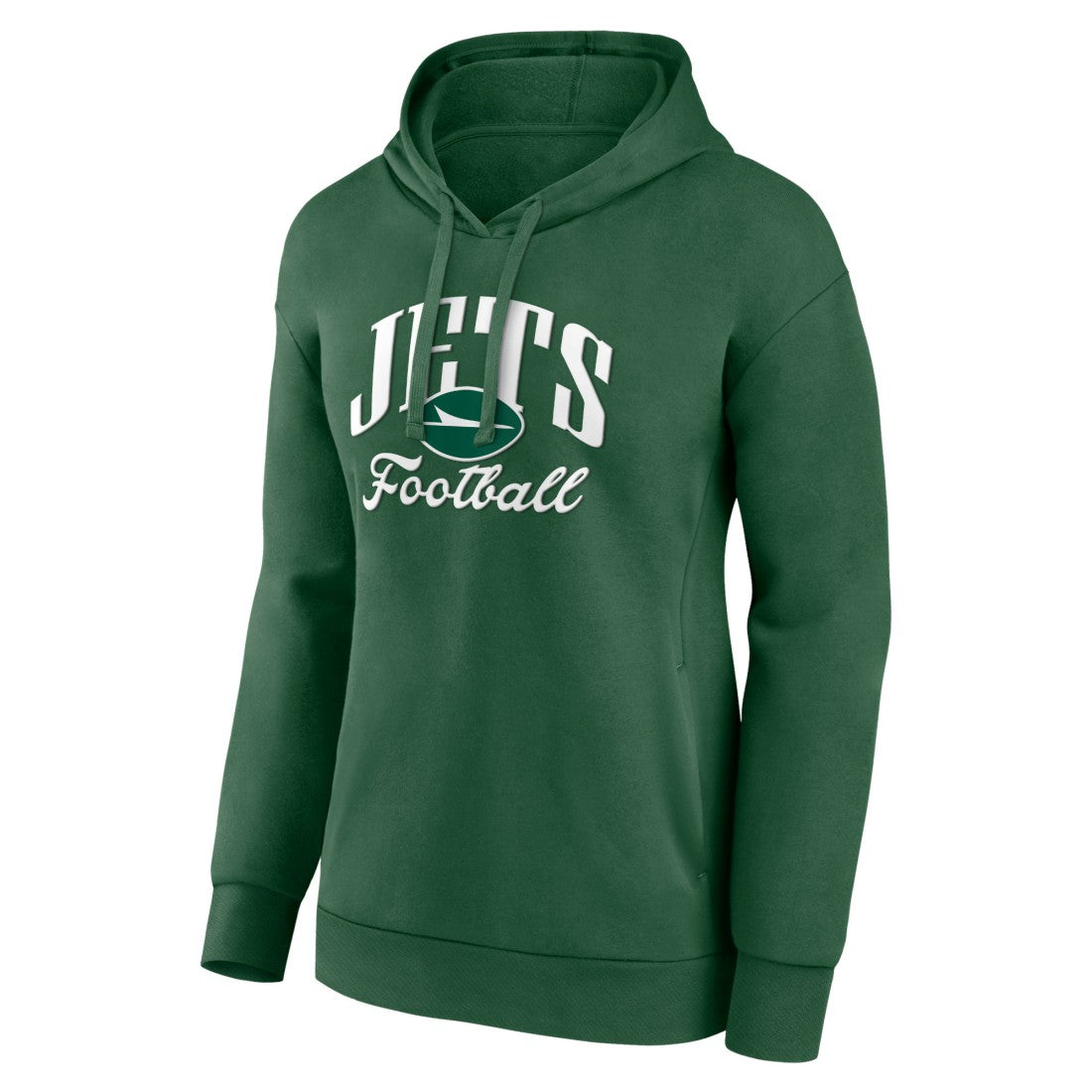 New York Jets Fanatics Women's Victory Script Pullover Hoodie