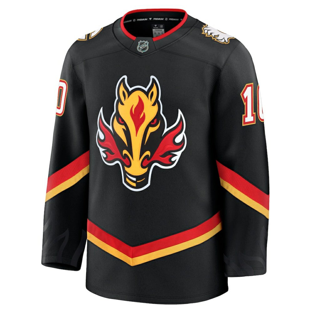 Jonathan Huberdeau Calgary Flames Fanatics Alternate Premium Jersey On Sale