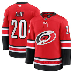 Sebastian Aho Carolina Hurricanes Fanatics Alternate Premium Jersey Outlet