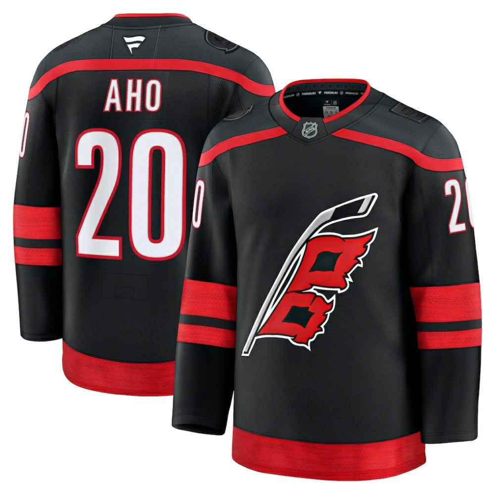 Sebastian Aho Carolina Hurricanes Fanatics Home Premium Jersey Sale