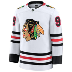 Connor Bedard Chicago Blackhawks Fanatics Away Premium Jersey Outlet