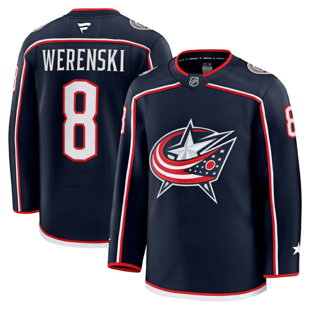 Zach Werenski Columbus Blue Jackets Fanatics Home Premium Jersey Discount