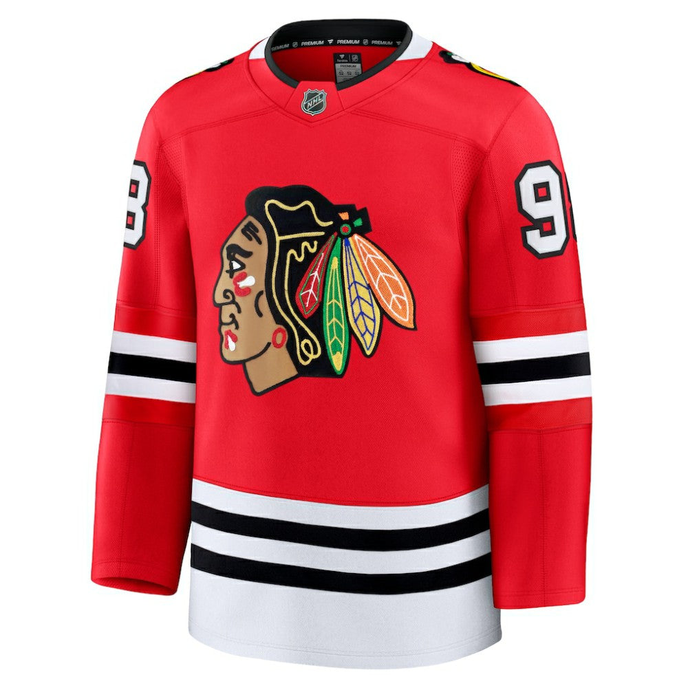 Connor Bedard Chicago Blackhawks Fanatics Home Premium Jersey On Sale