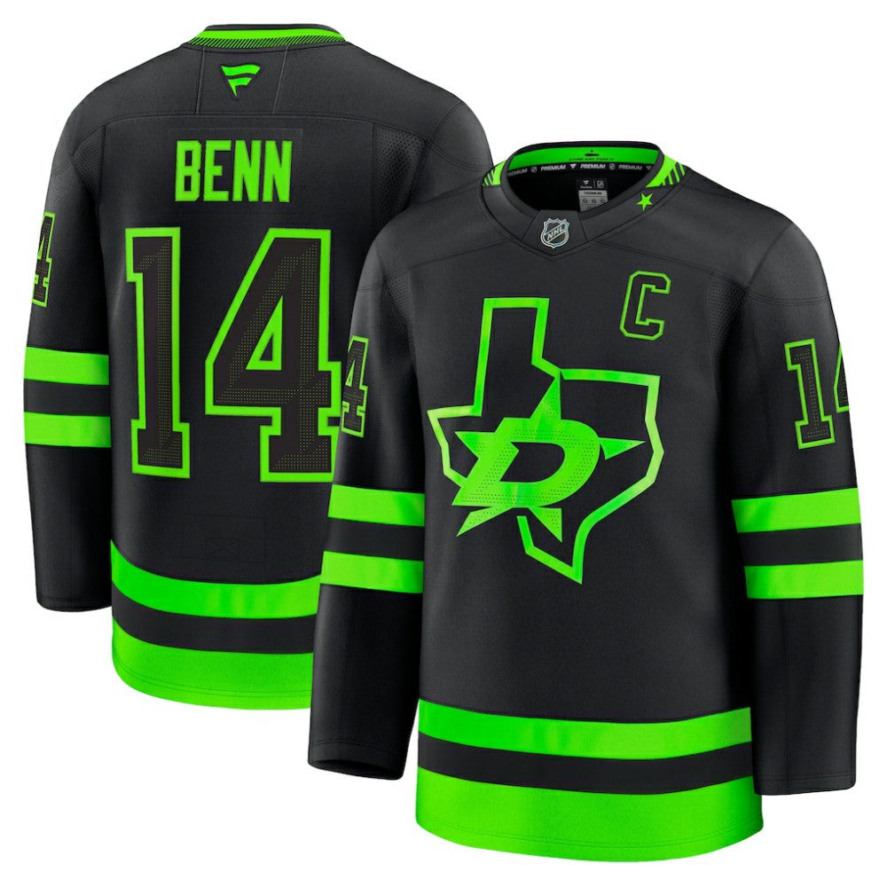 Jamie Benn Dallas Stars Fanatics Alternate Premium Jersey On Sale