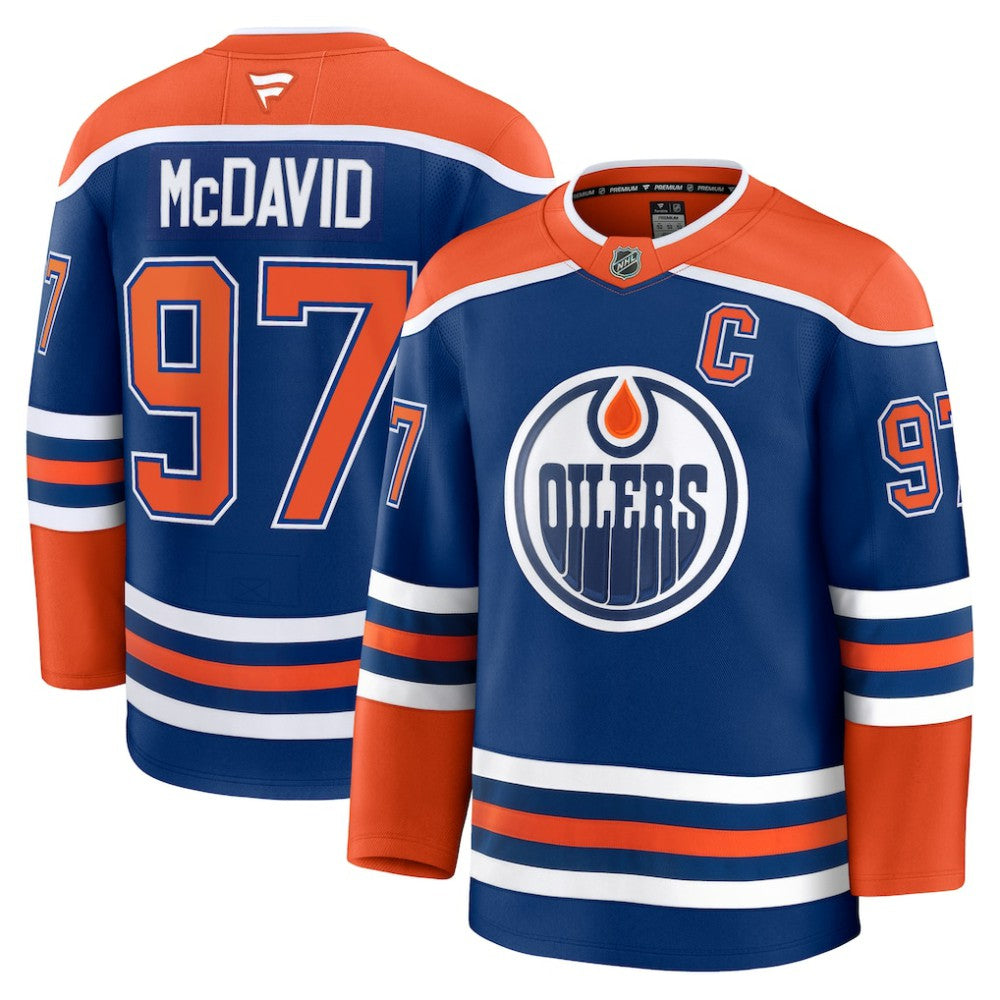 Connor McDavid Edmonton Oilers Fanatics Home Premium Jersey On Sale