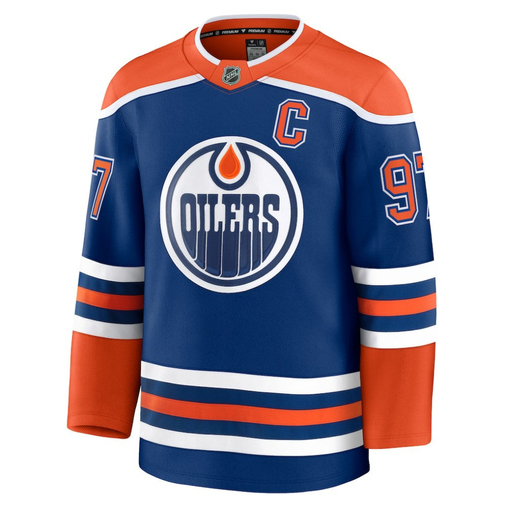 Connor McDavid Edmonton Oilers Fanatics Home Premium Jersey On Sale